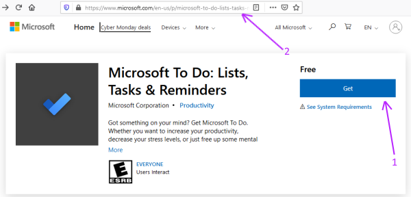 The Web version of the Microsoft Store can help you download apps on LTSC